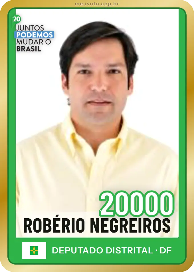 Carta de Robério Negreiros, número 20000, Podemos