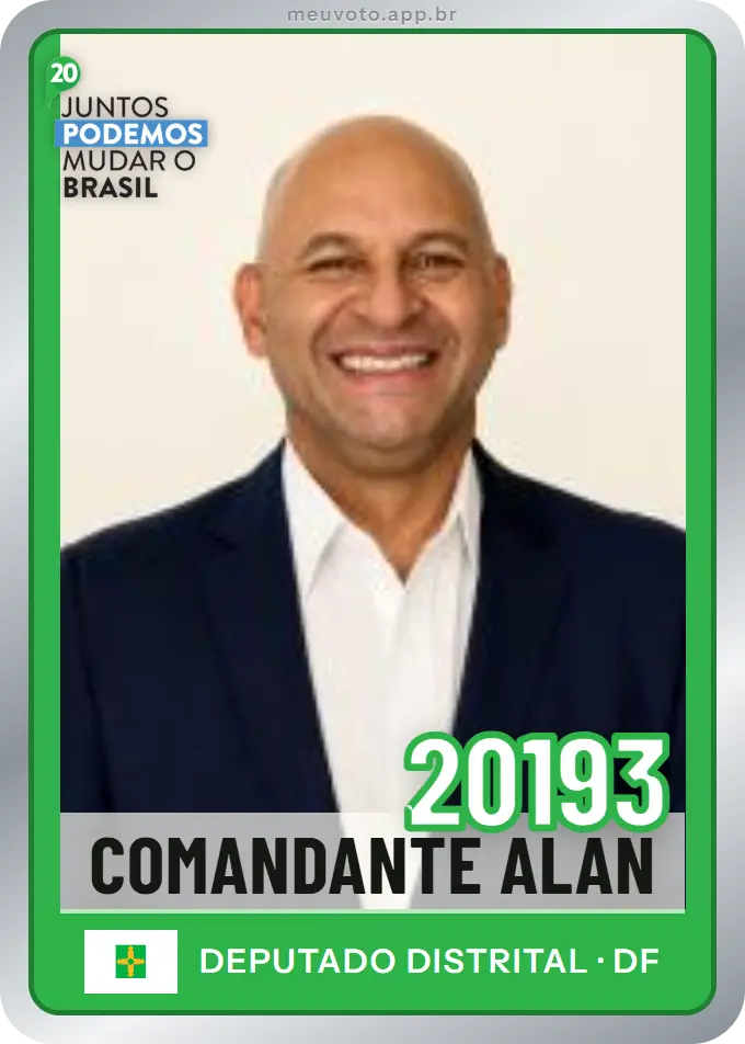 Carta de Comandante Alan, número 20193, Podemos