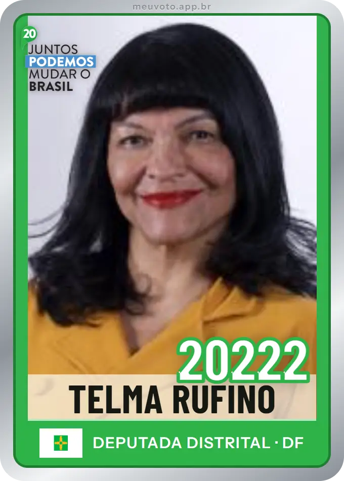 Carta de Telma Rufino, número 20222, Podemos