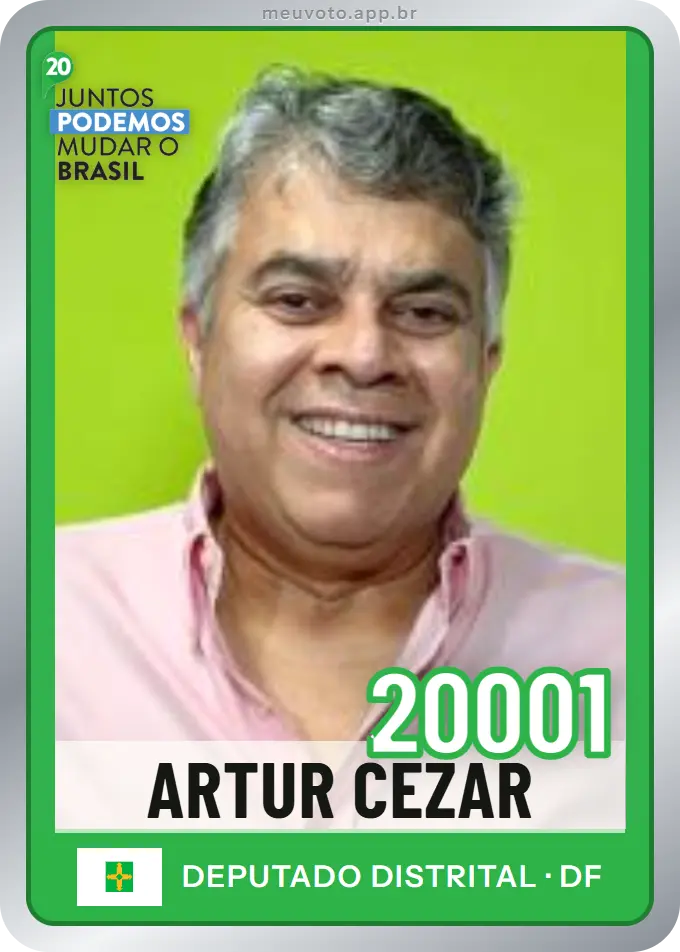 Carta de Artur Cezar, número 20001, Podemos