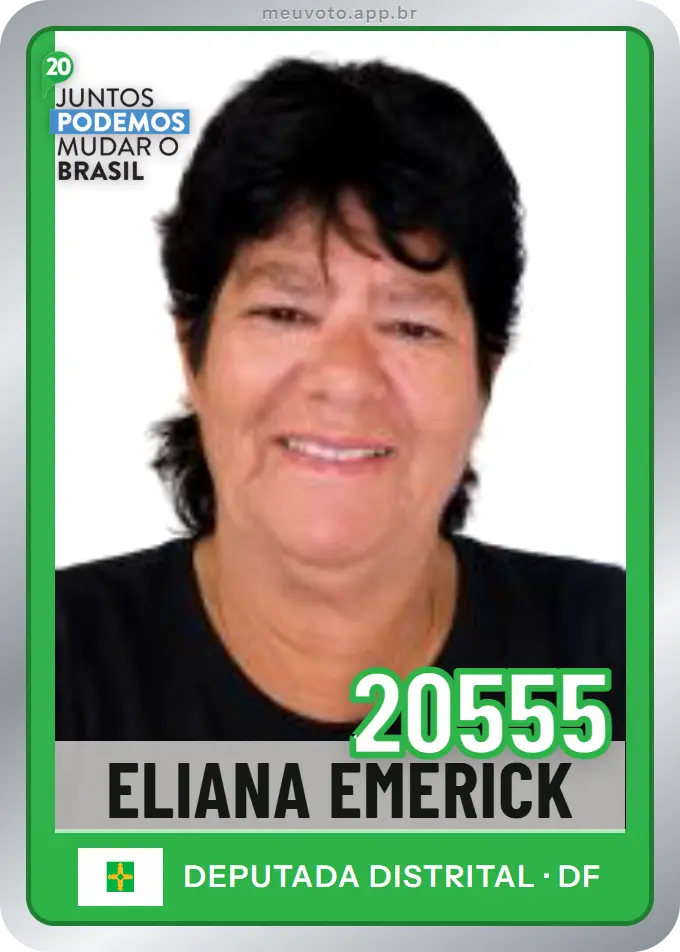 Carta de Eliana Emerick, número 20555, Podemos