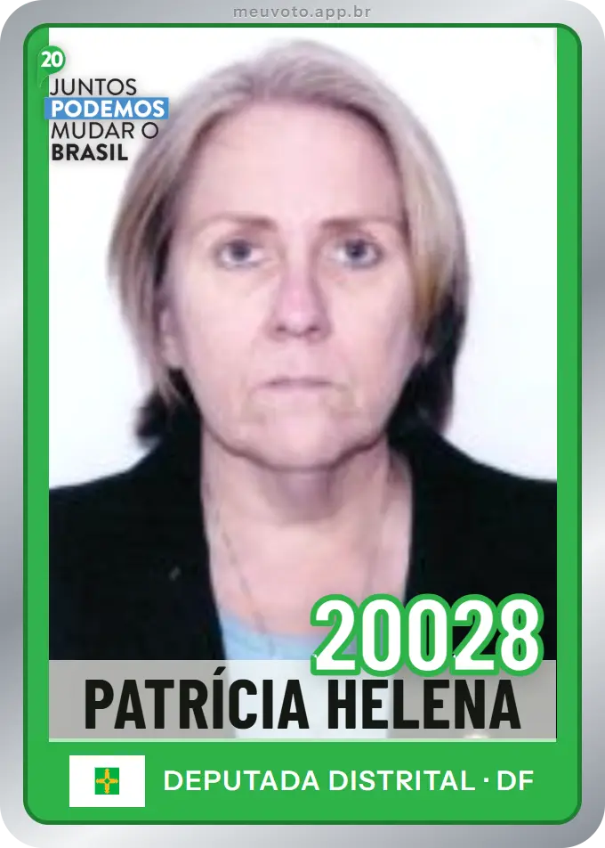 Carta de Patrícia Helena, número 20028, Podemos