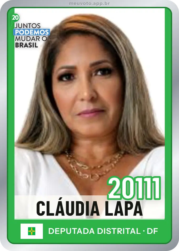 Carta de Cláudia Lapa, número 20111, Podemos