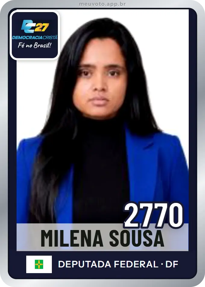 Carta de Milena Sousa, número 2770, DC