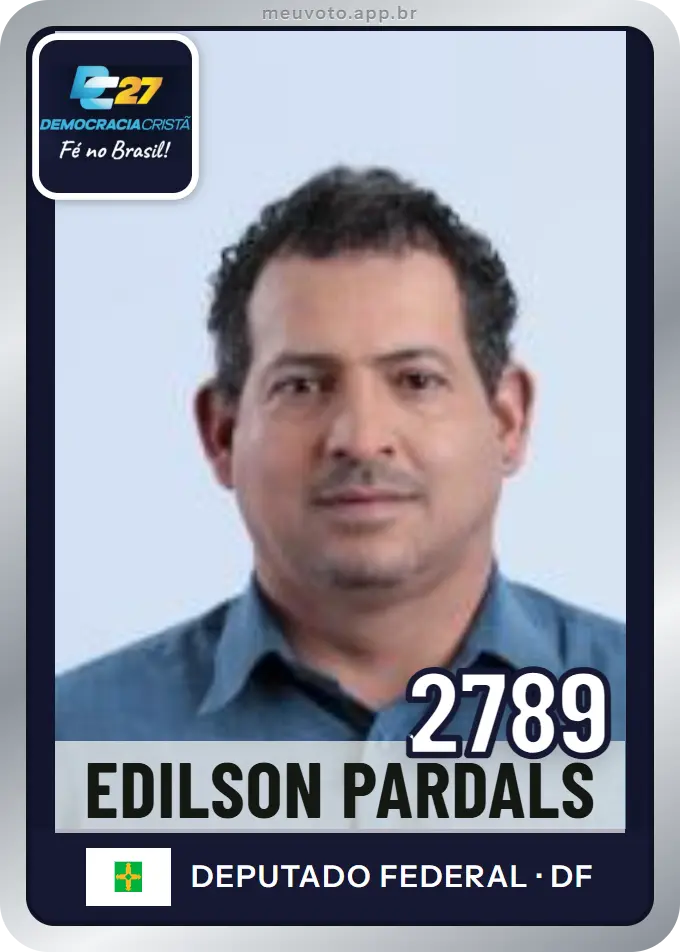Carta de Edilson Pardals, número 2789, DC