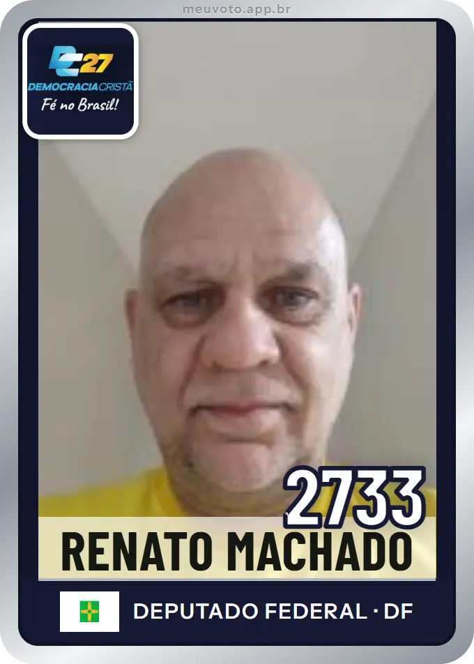 Carta de Renato Machado, número 2733, DC