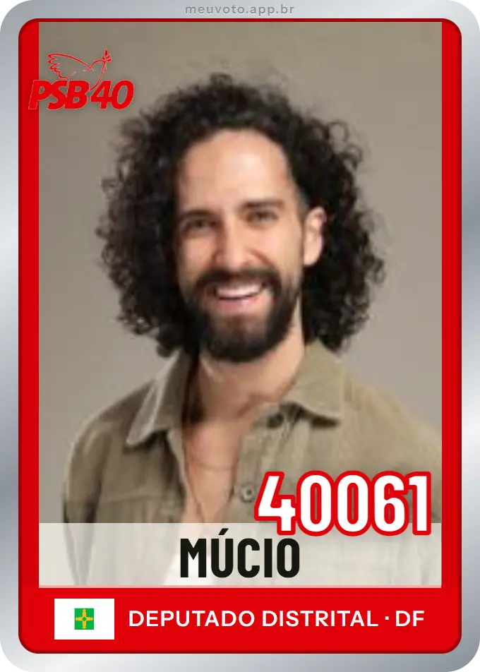 Carta de Múcio, número 40061, PSB