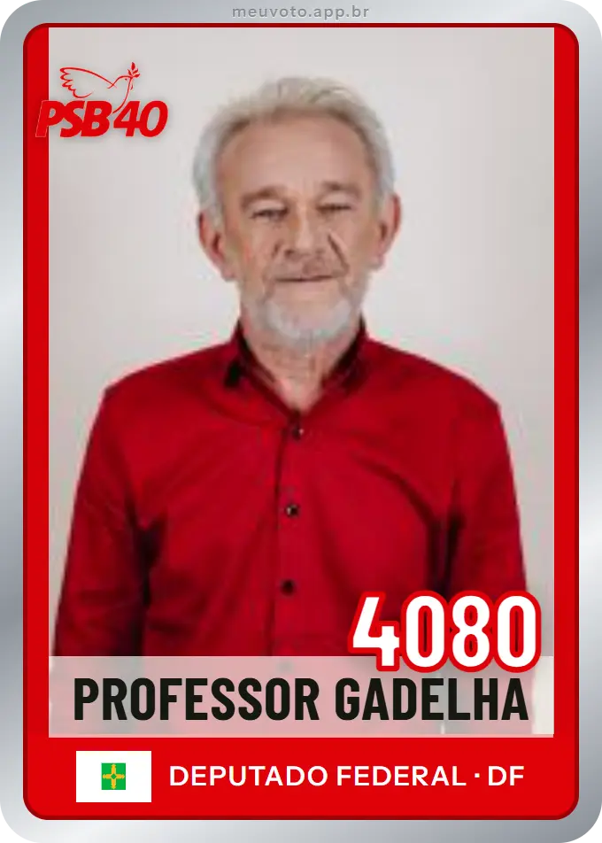 Carta de Professor Gadelha, número 4080, PSB