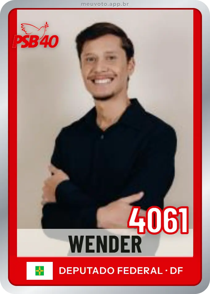 Carta de Wender, número 4061, PSB