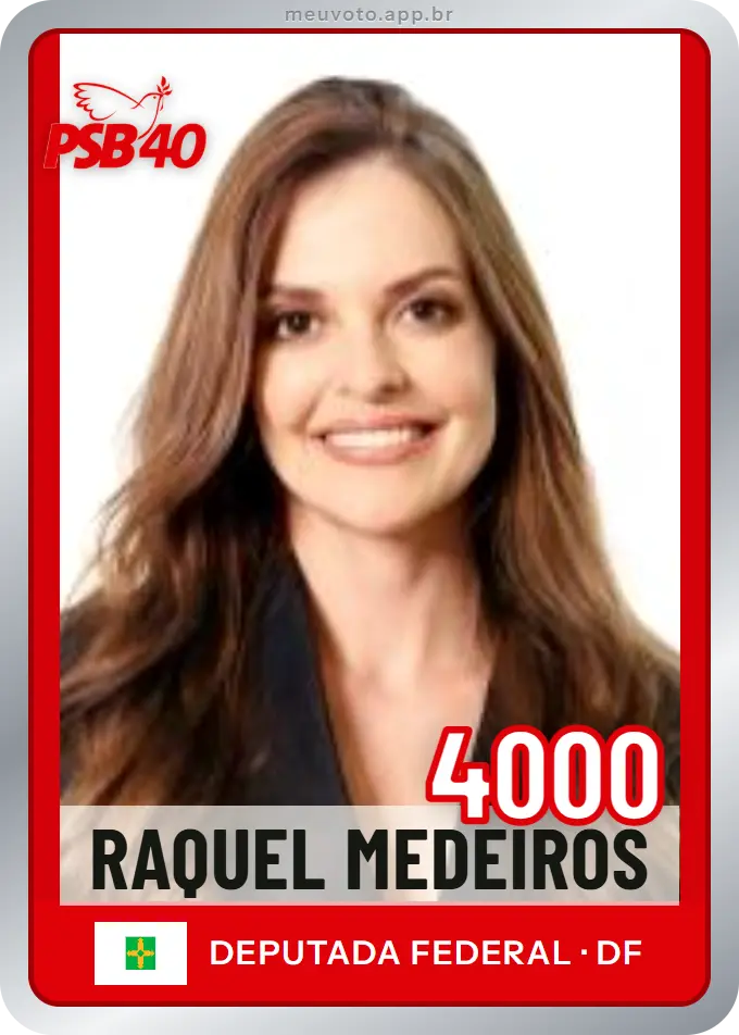 Carta de Raquel Medeiros, número 4000, PSB