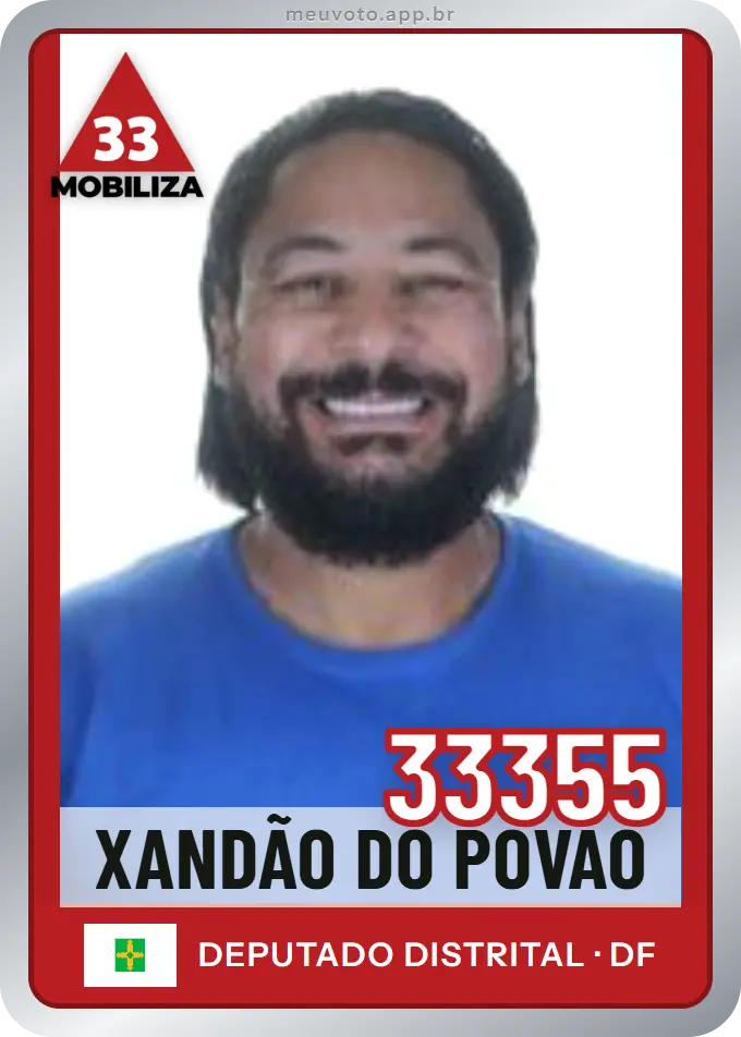 Carta de Xandão do Povão, número 33355, Mobiliza
