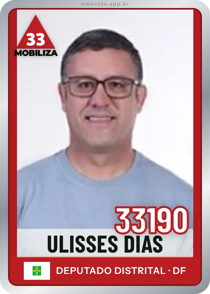 Carta de Ulisses Dias, número 33190, Mobiliza