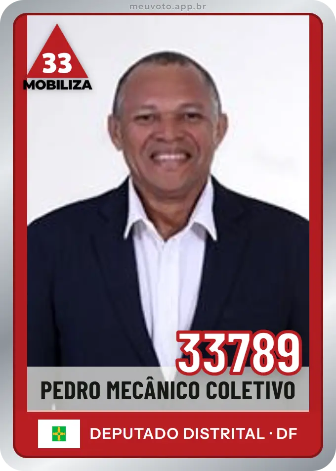 Carta de Pedro Mecânico Coletivo, número 33789, Mobiliza