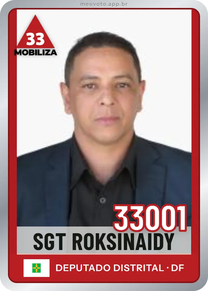 Carta de Sgt Roksinaidy, número 33001, Mobiliza