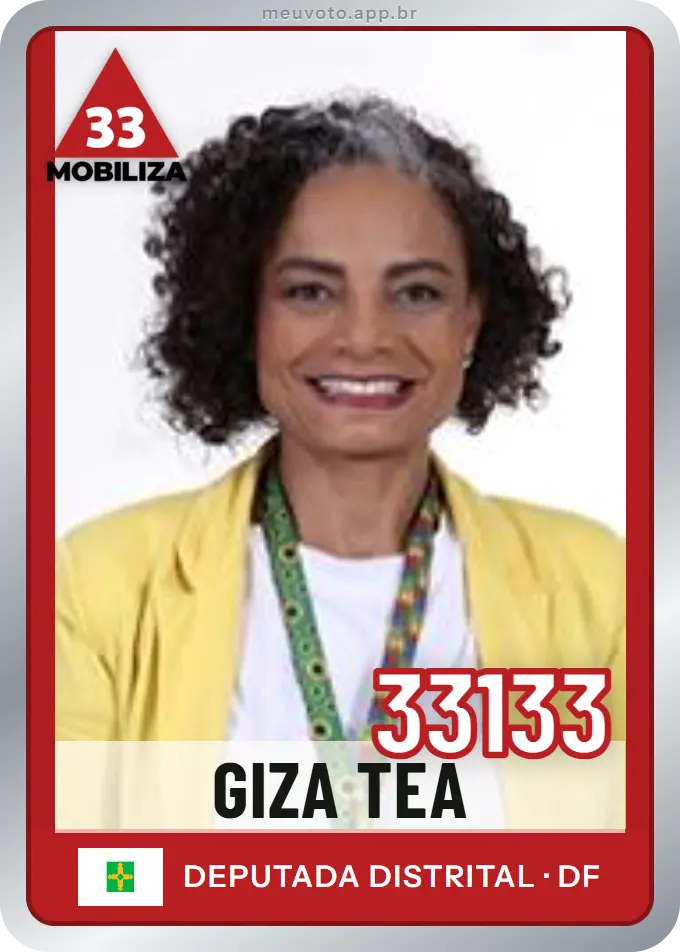 Carta de Giza Tea, número 33133, Mobiliza