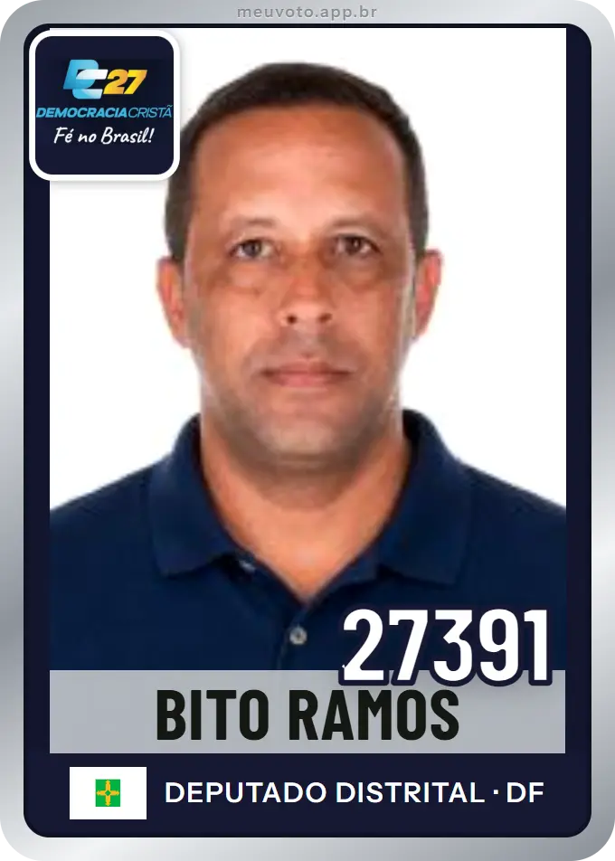 Carta de Bito Ramos, número 27391, DC
