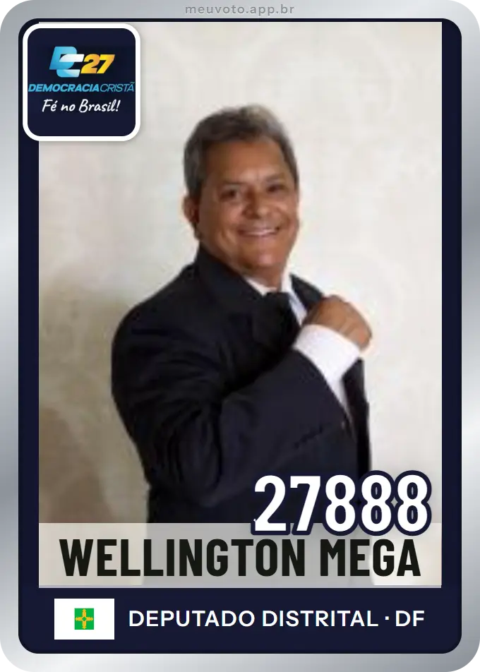 Carta de Wellington Mega, número 27888, DC