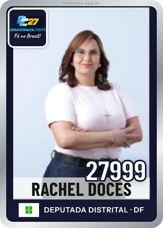Carta de Rachel Doces, número 27999, DC