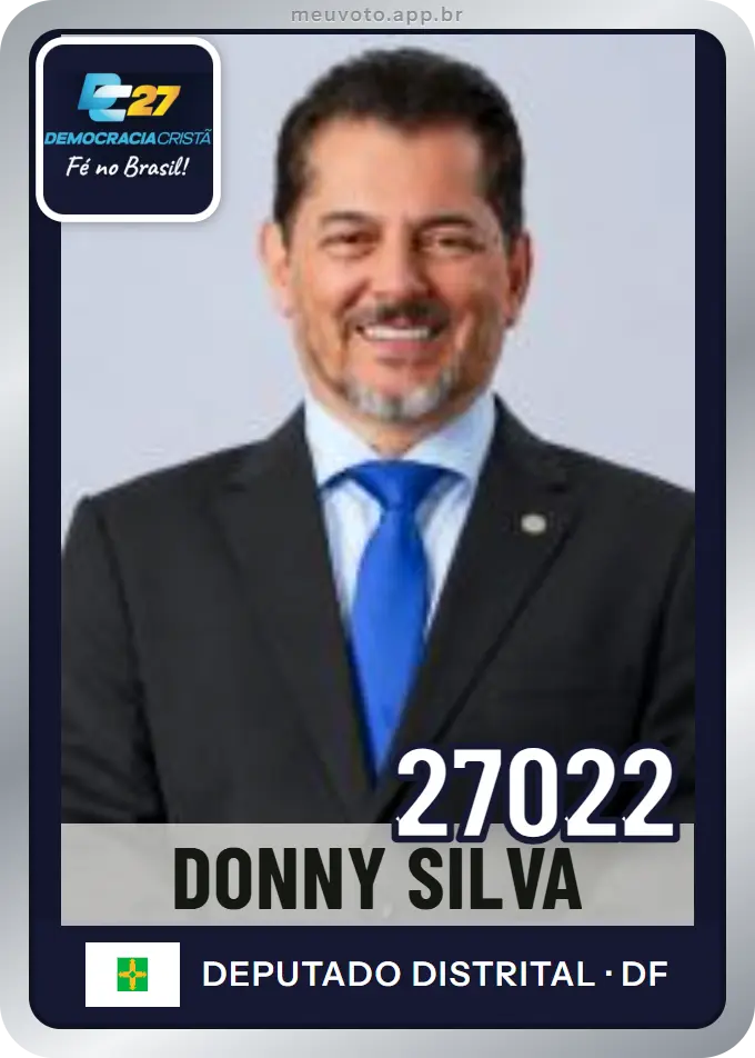 Carta de Donny Silva, número 27022, DC