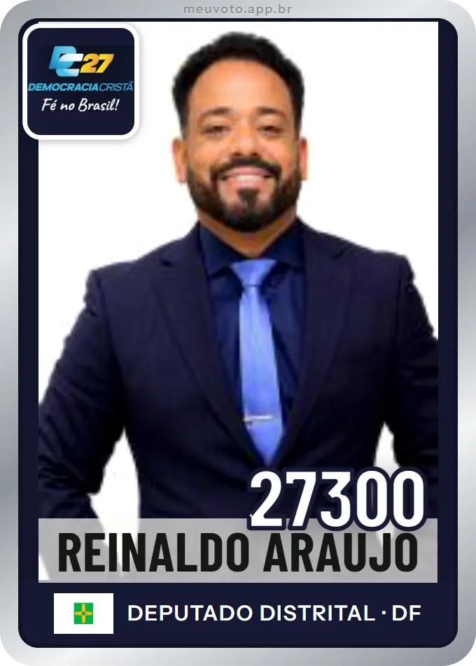 Carta de Reinaldo Araujo, número 27300, DC