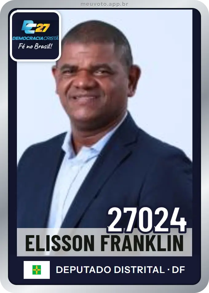 Carta de Elisson Franklin, número 27024, DC