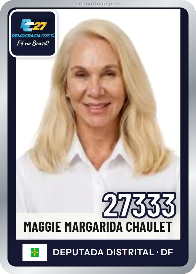 Carta de Maggie Margarida Chaulet, número 27333, DC