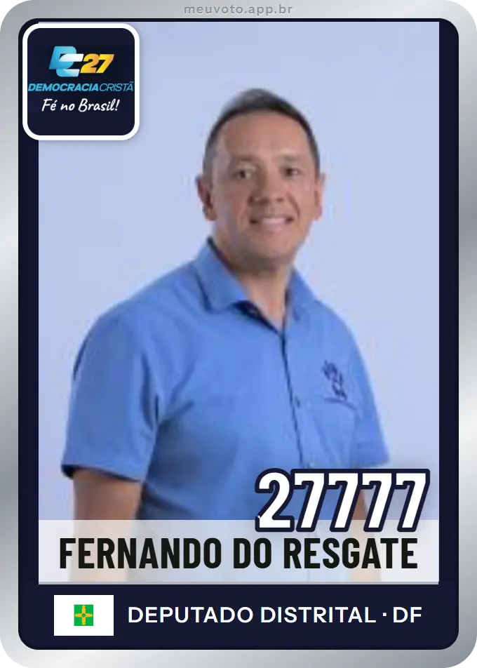 Carta de Fernando do Resgate, número 27777, DC