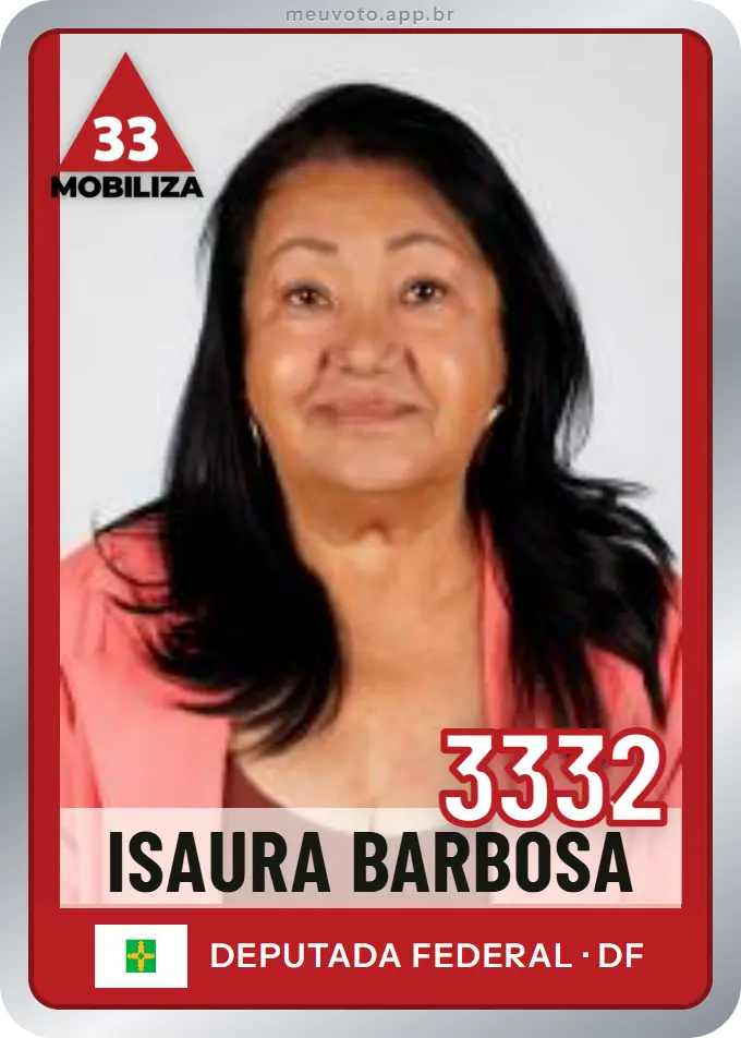 Carta de Isaura Barbosa, número 3332, Mobiliza