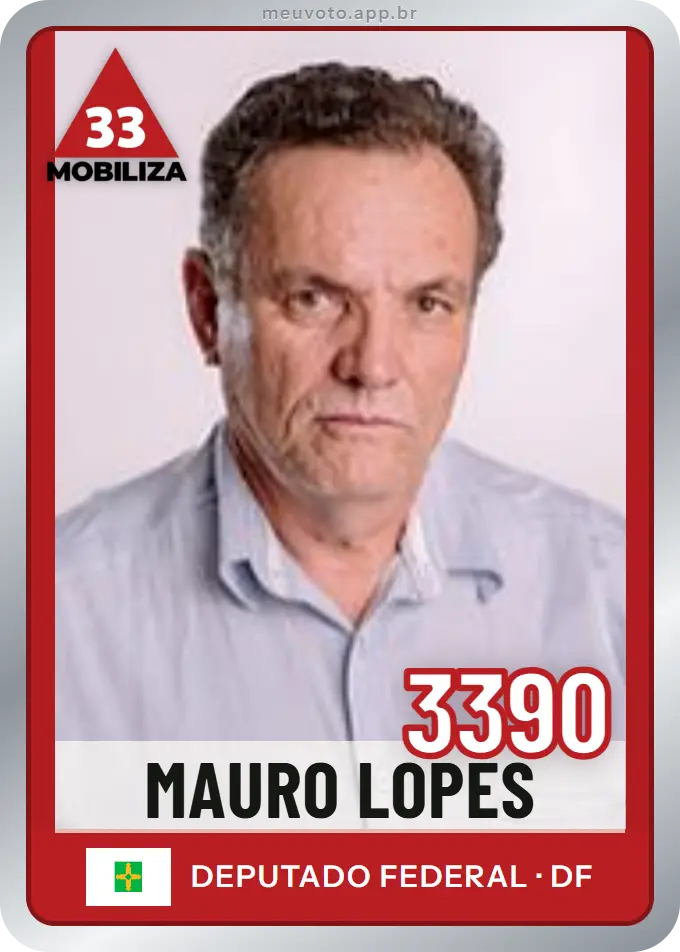 Carta de Mauro Lopes, número 3390, Mobiliza