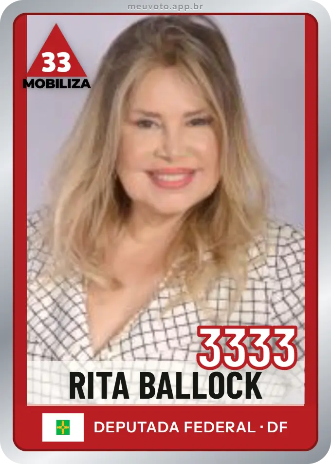Carta de Rita Ballock, número 3333, Mobiliza
