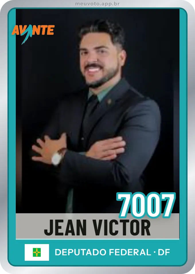 Carta de Jean Victor, número 7007, Avante
