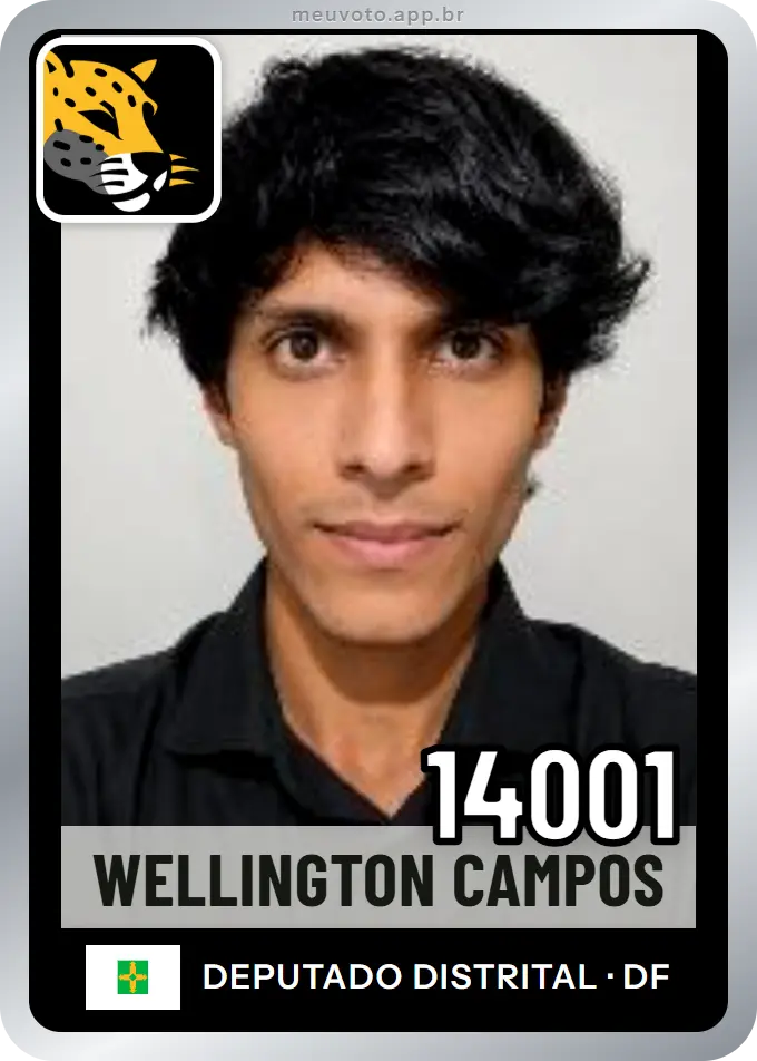 Carta de Wellington Campos, número 14001, Missão
