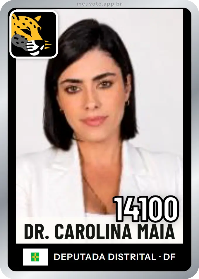 Carta de Dr. Carolina Maia, número 14100, Missão