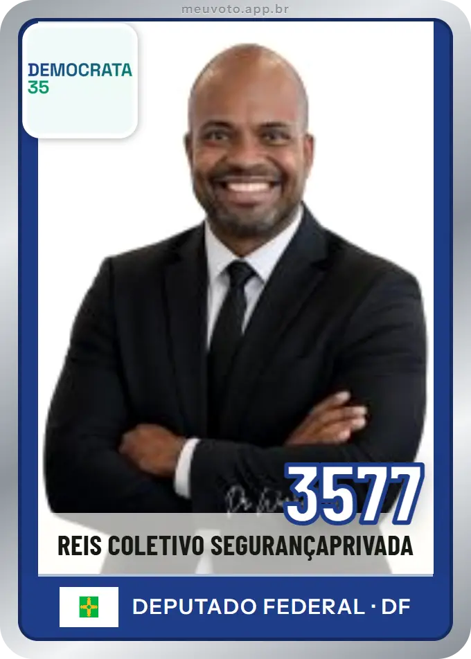 Carta de Reis Coletivo Segurançaprivada, número 3577, Democrata