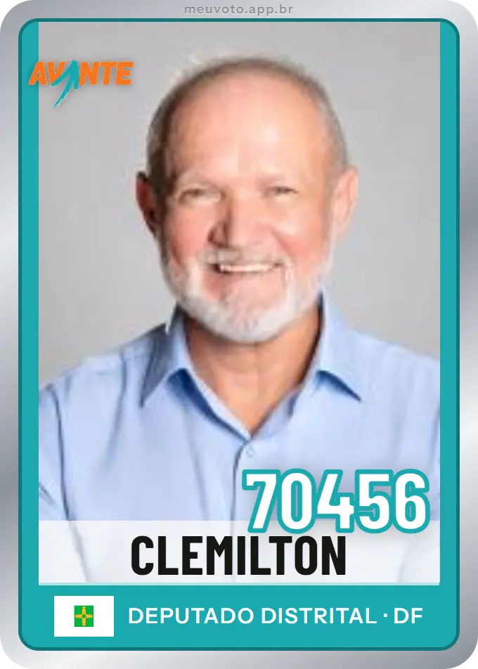 Carta de Clemilton, número 70456, Avante