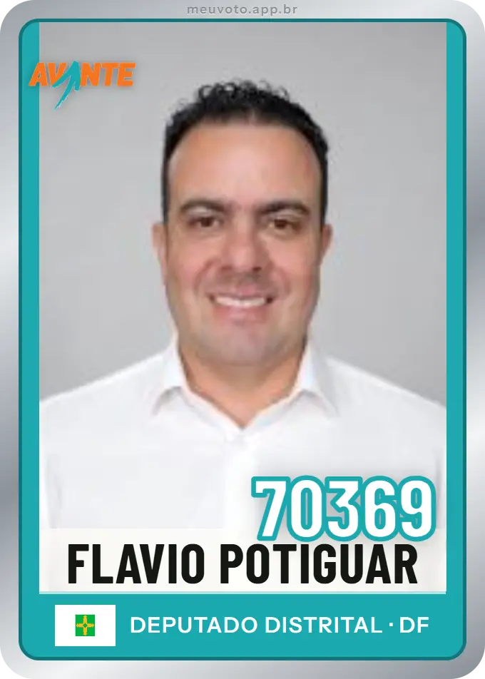 Carta de Flavio Potiguar, número 70369, Avante