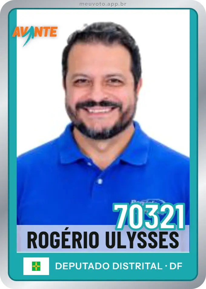 Carta de Rogério Ulysses, número 70321, Avante
