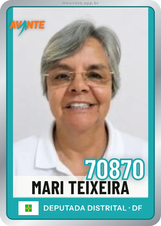 Carta de Mari Teixeira, número 70870, Avante