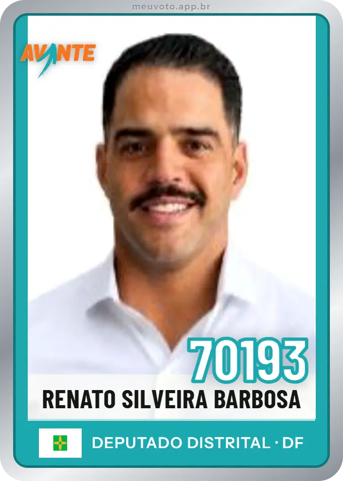 Carta de Renato Silveira Barbosa, número 70193, Avante
