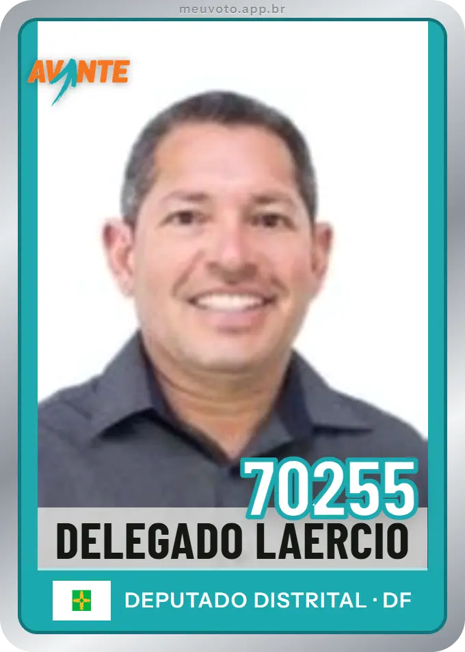 Carta de Delegado Laercio, número 70255, Avante