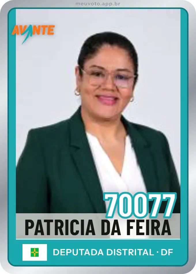 Carta de Patricia da Feira, número 70077, Avante