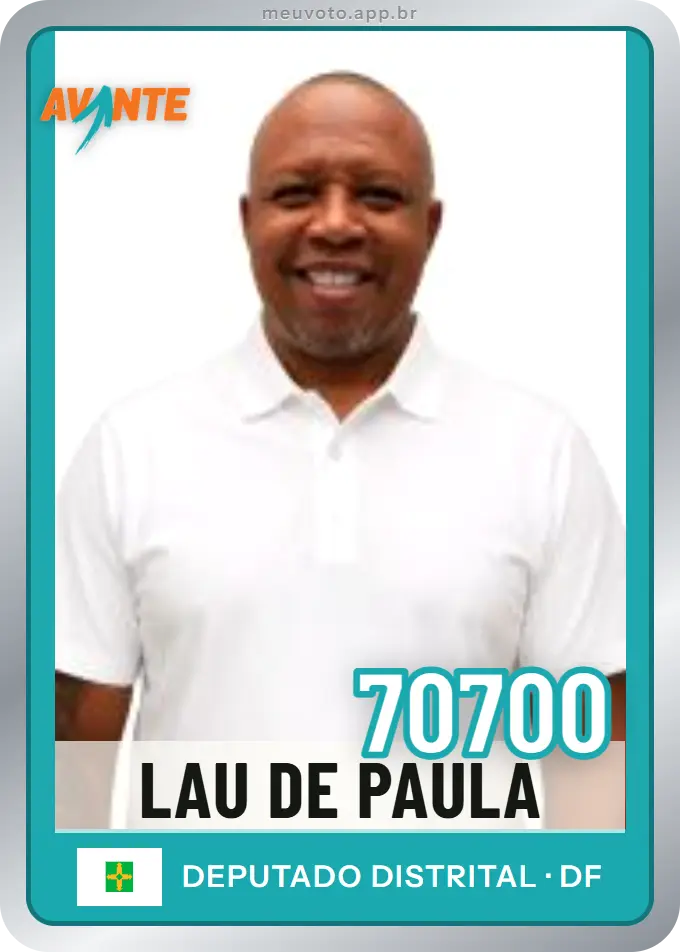 Carta de Lau de Paula, número 70700, Avante