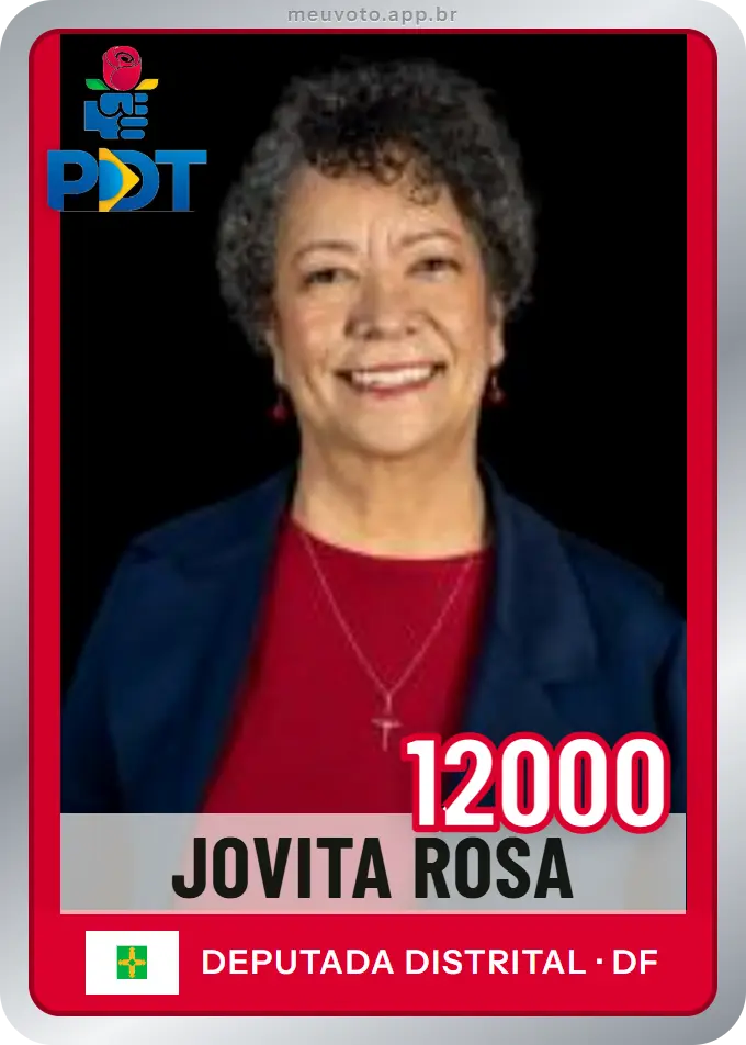 Carta de Jovita Rosa, número 12000, PDT