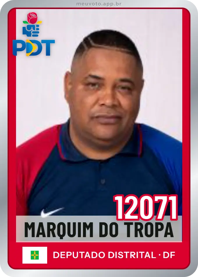 Carta de Marquim do Tropa, número 12071, PDT