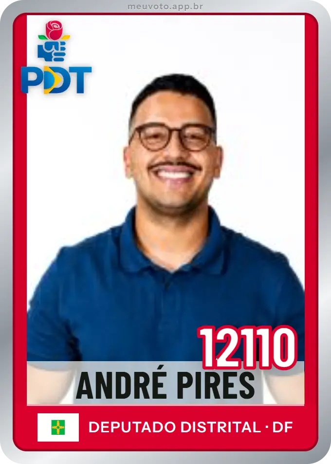 Carta de André Pires, número 12110, PDT