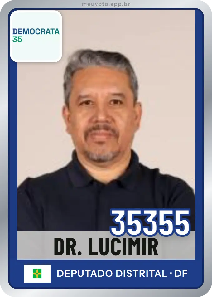 Carta de Dr. Lucimir, número 35355, Democrata