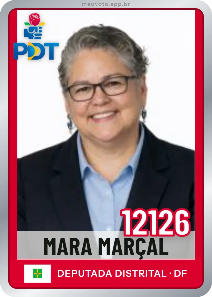 Carta de Mara Marçal, número 12126, PDT