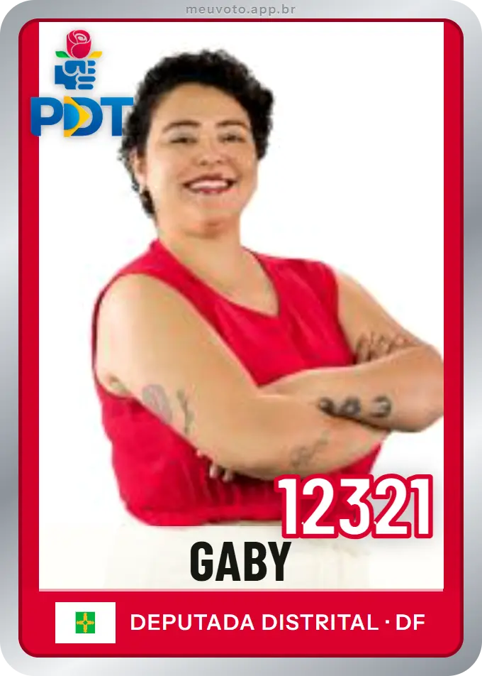Carta de Gaby, número 12321, PDT