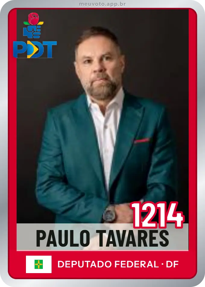 Carta de Paulo Tavares, número 1214, PDT
