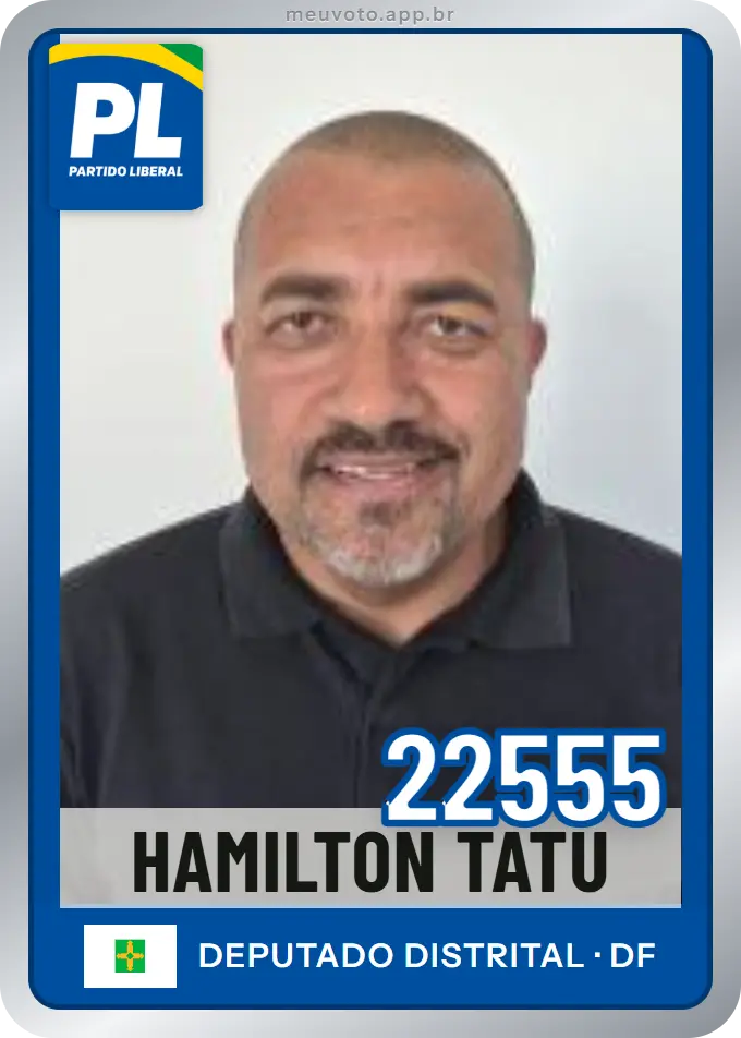 Carta de Hamilton Tatu, número 22555, PL